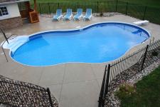 Inground Pools - Fencing: Wrought iron - Image: 261